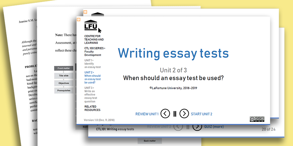 Learning Program Storyboard